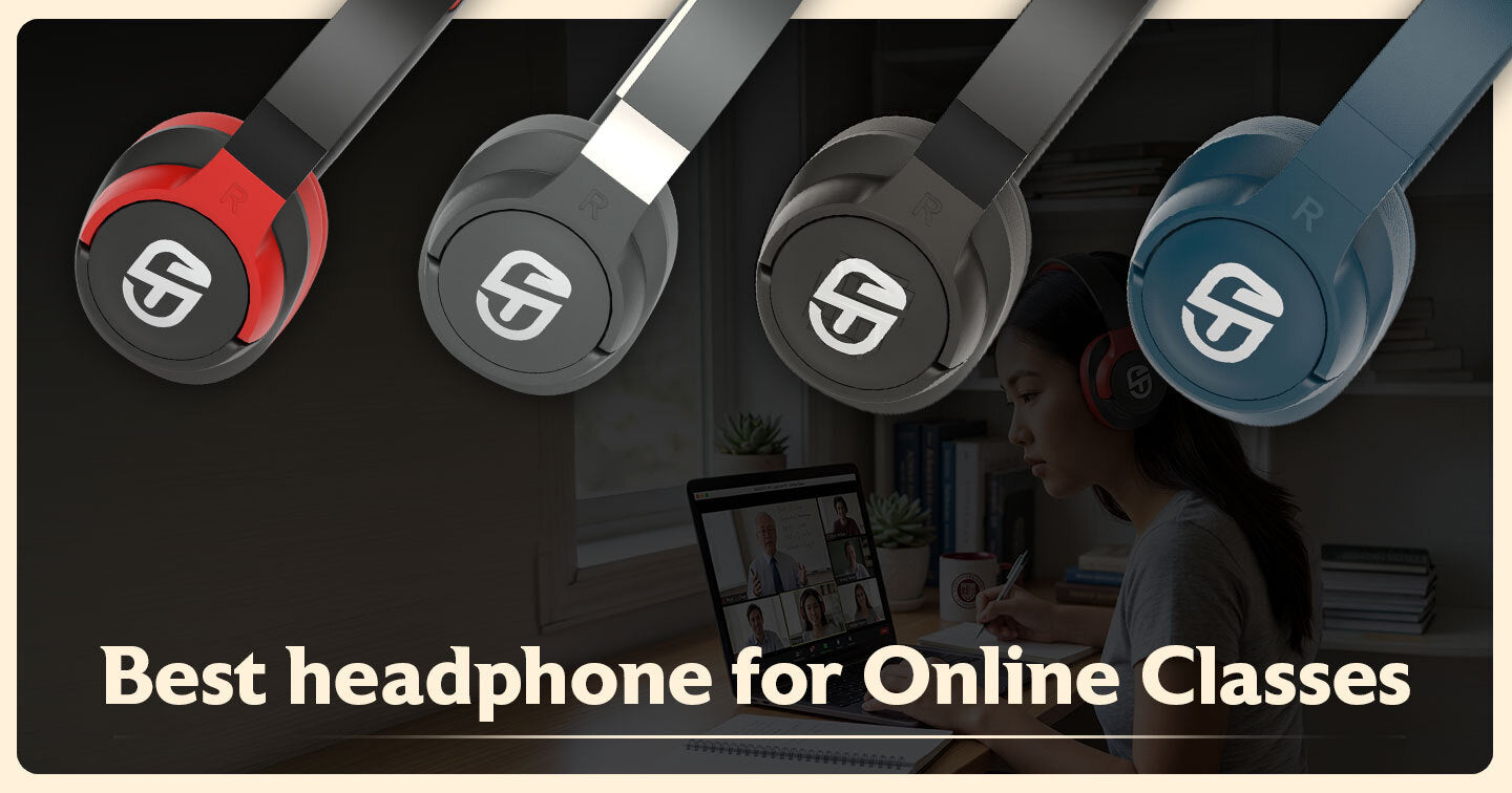 Headphone for students classes or meetings
