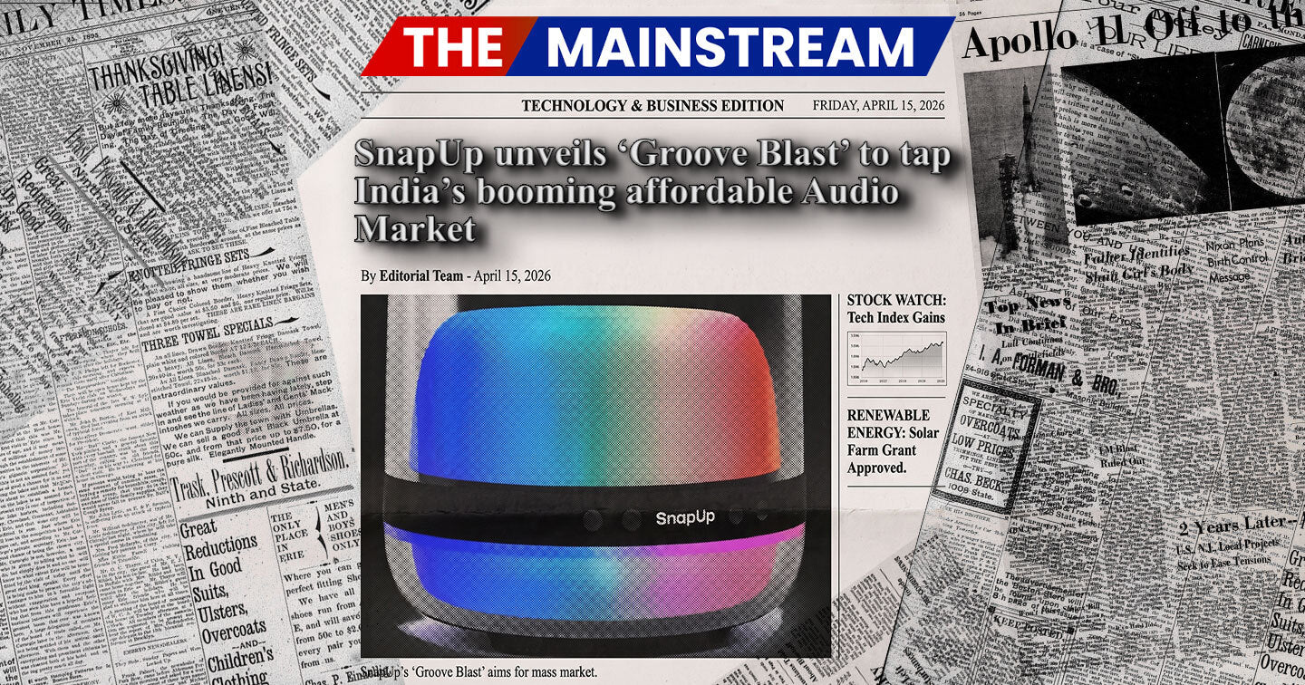 Why SnapUp Groove Blast Is Becoming One of India’s Most Talked-About Affordable Bluetooth Speakers