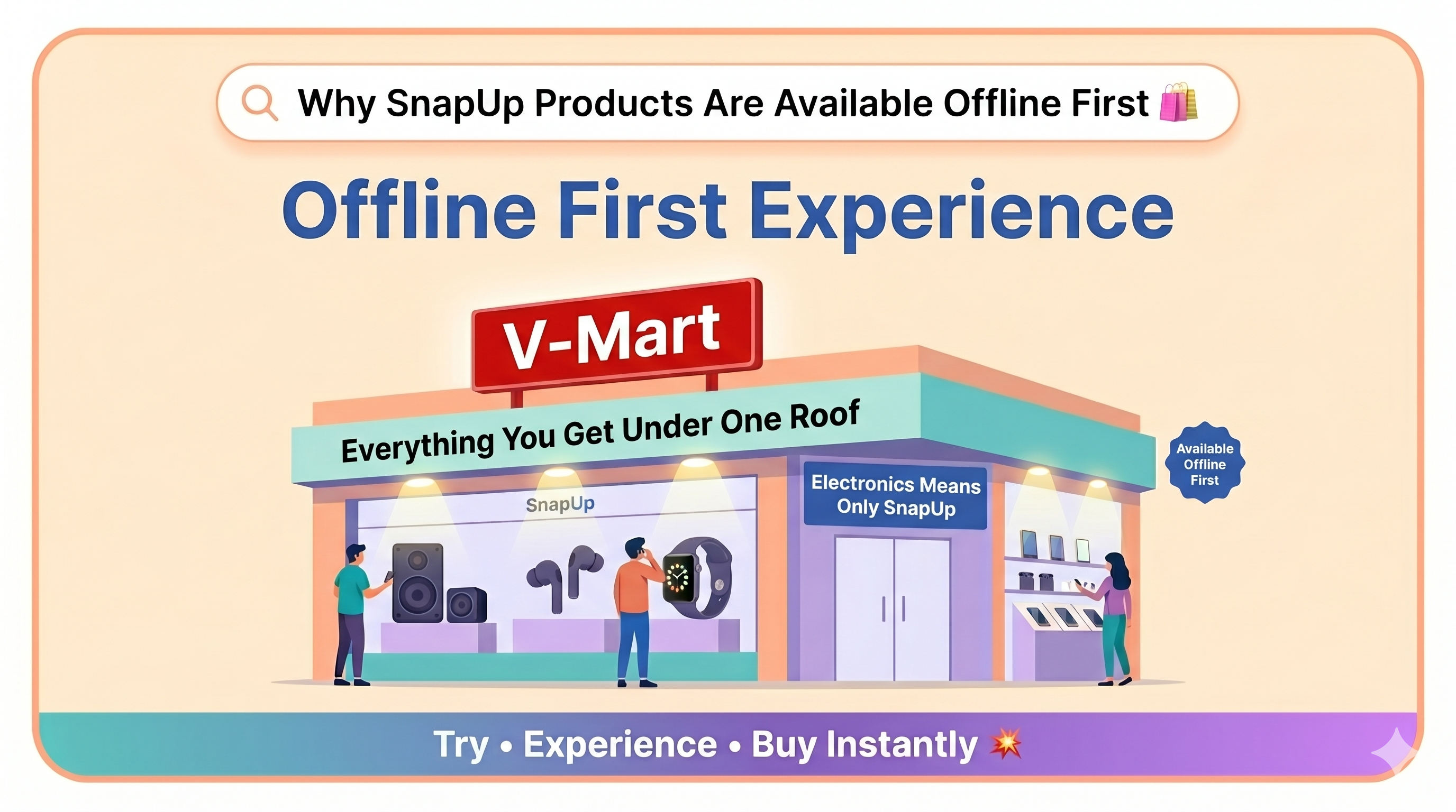 Buy SnapUp at V-Mart stores