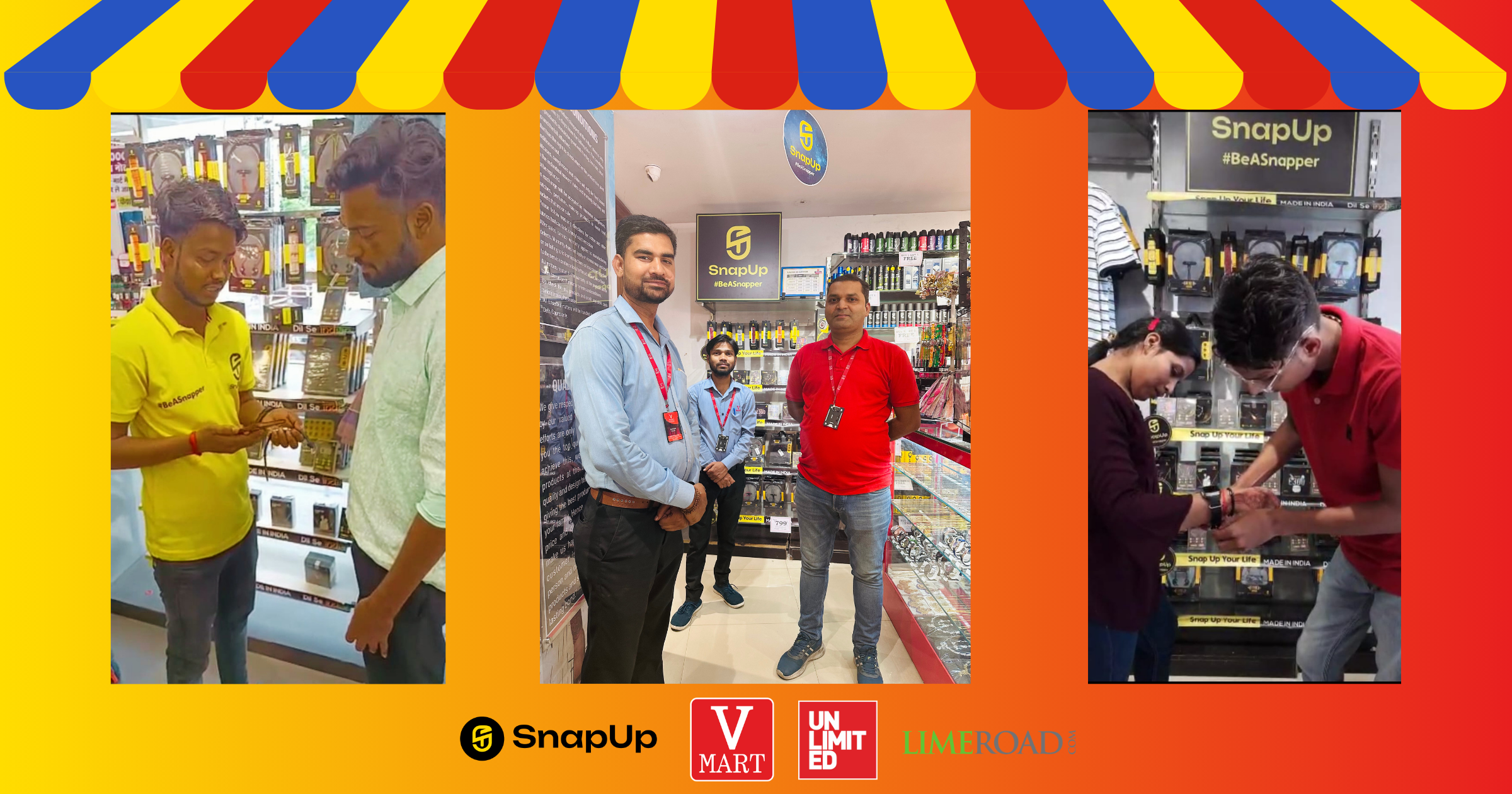 The Benefits of Buying SnapUp from V-Mart, Unlimited & LimeRoad Stores