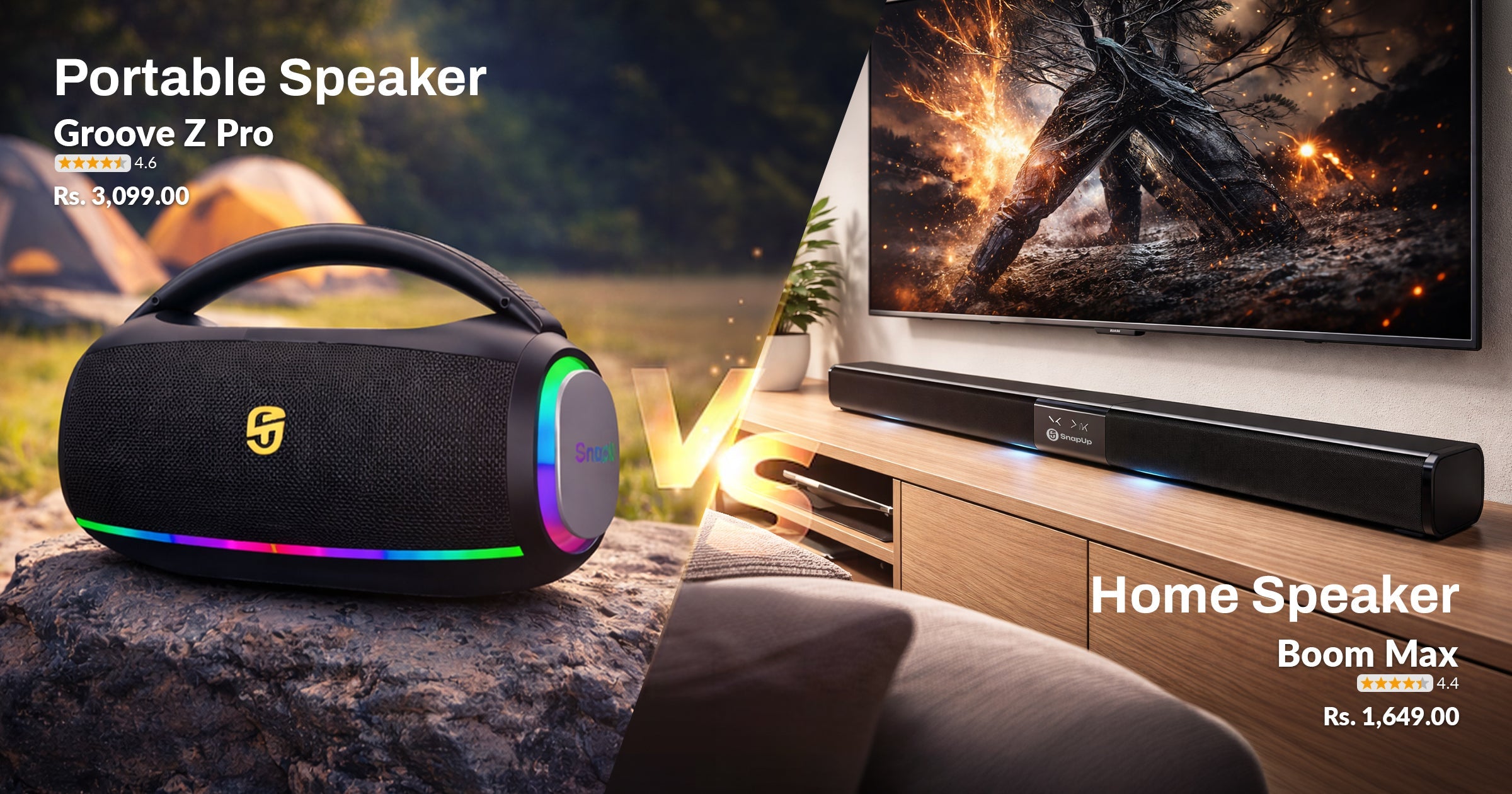 Portable Speaker vs Home Speaker – Which One Should You Buy? (2026 Guide)