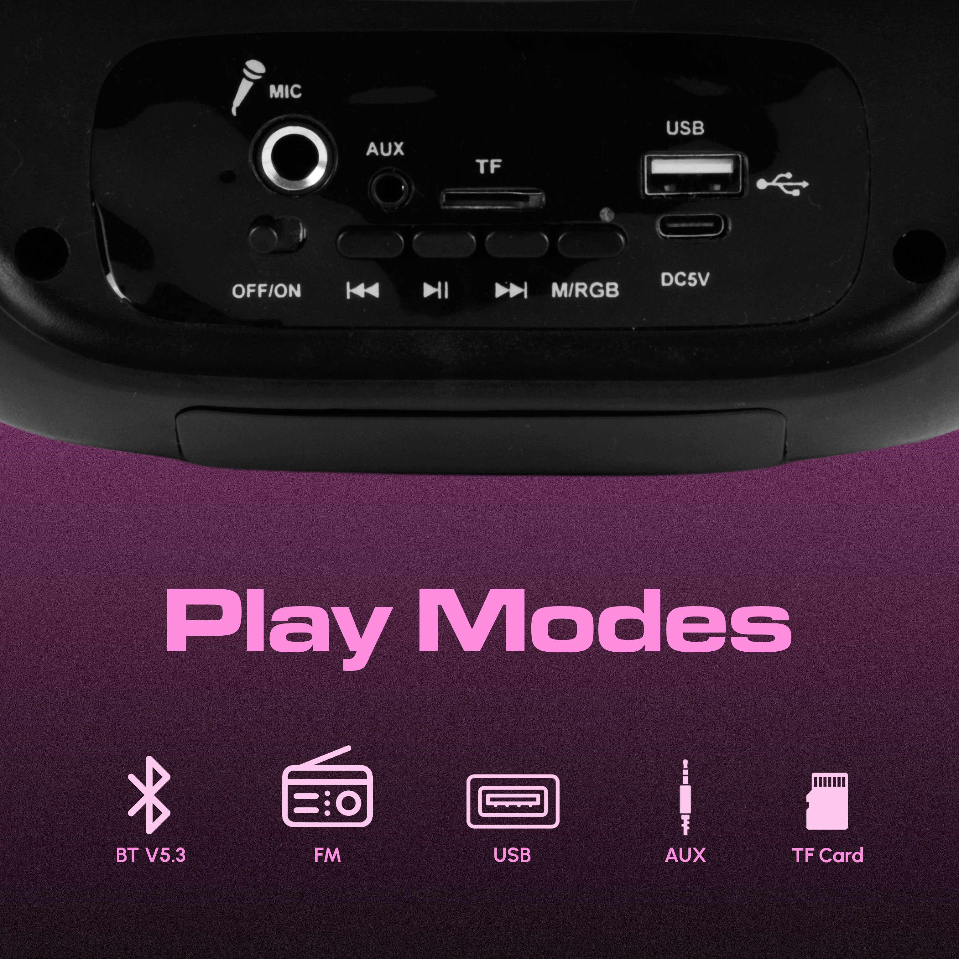 SnapUp PartySnap 600 Tower Speaker
