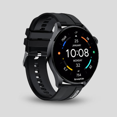 SnapUp smartwatch with fitness tracking and heart rate monitor

SnapUp AMOLED smartwatch for health and notifications

SnapUp smartwatch for men and women

SnapUp fitness smartwatch with calling and activity tracking