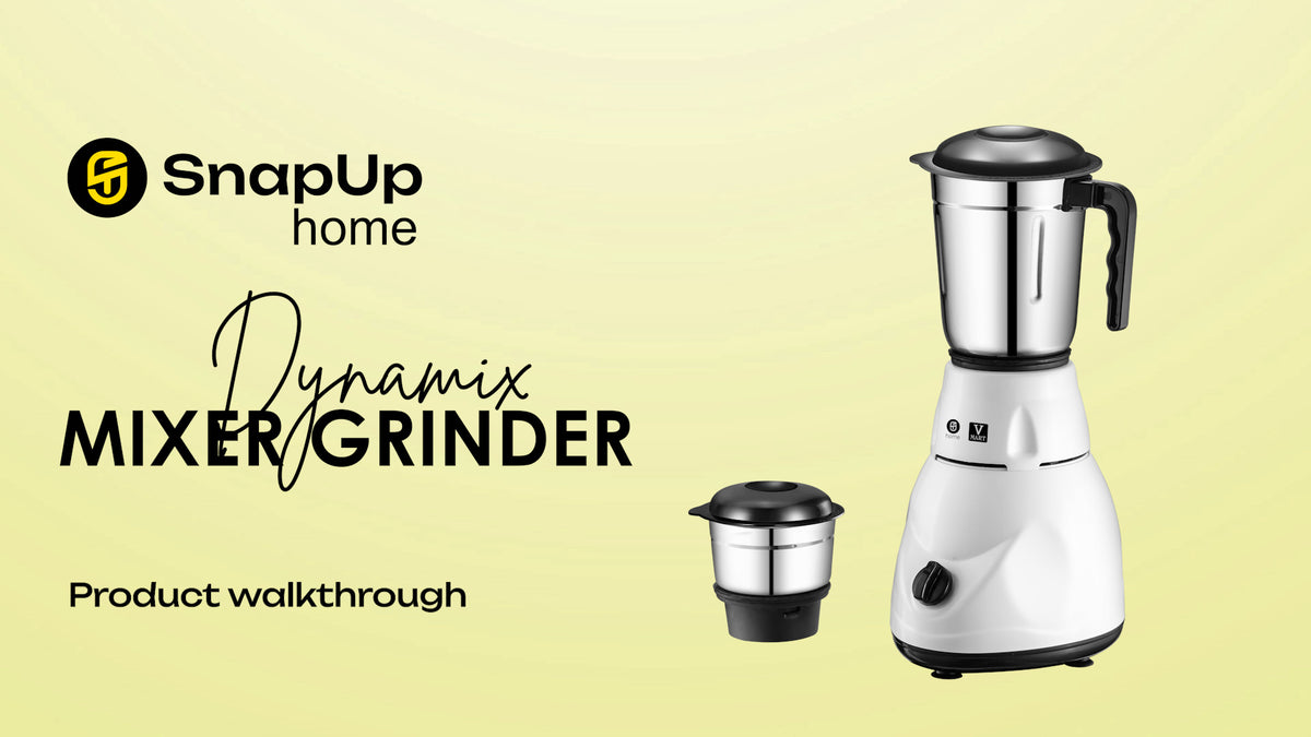 Load video: SnapUp home Dynamix Mixer Grinder