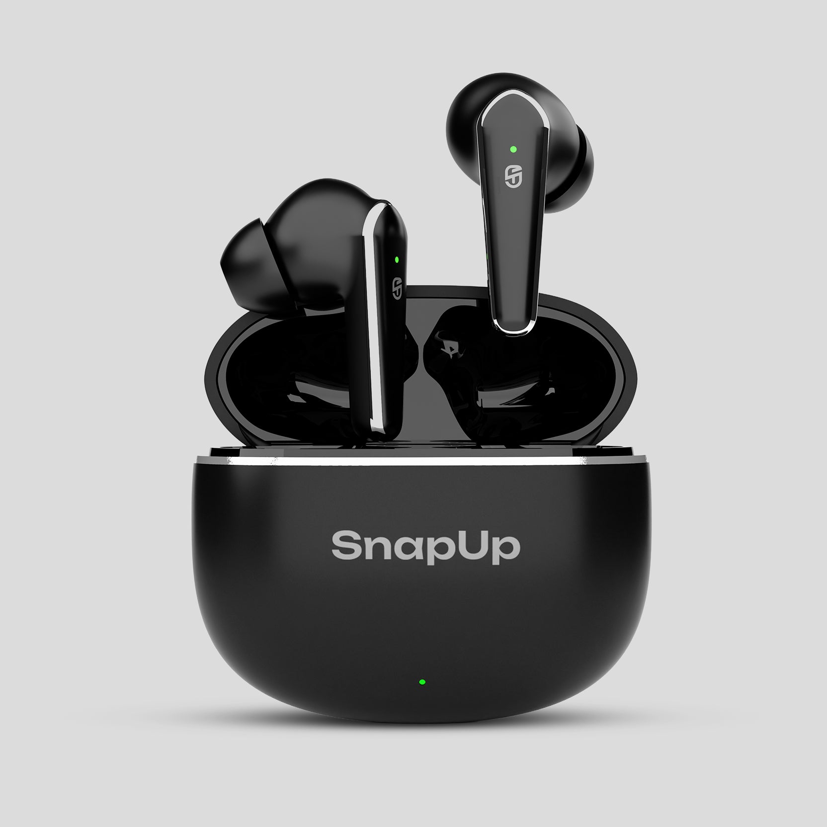 SnapUp wireless earbuds with noise isolation

SnapUp bluetooth earbuds with deep bass

SnapUp TWS earbuds for music and calls

SnapUp earbuds with long battery life

Midnight Black