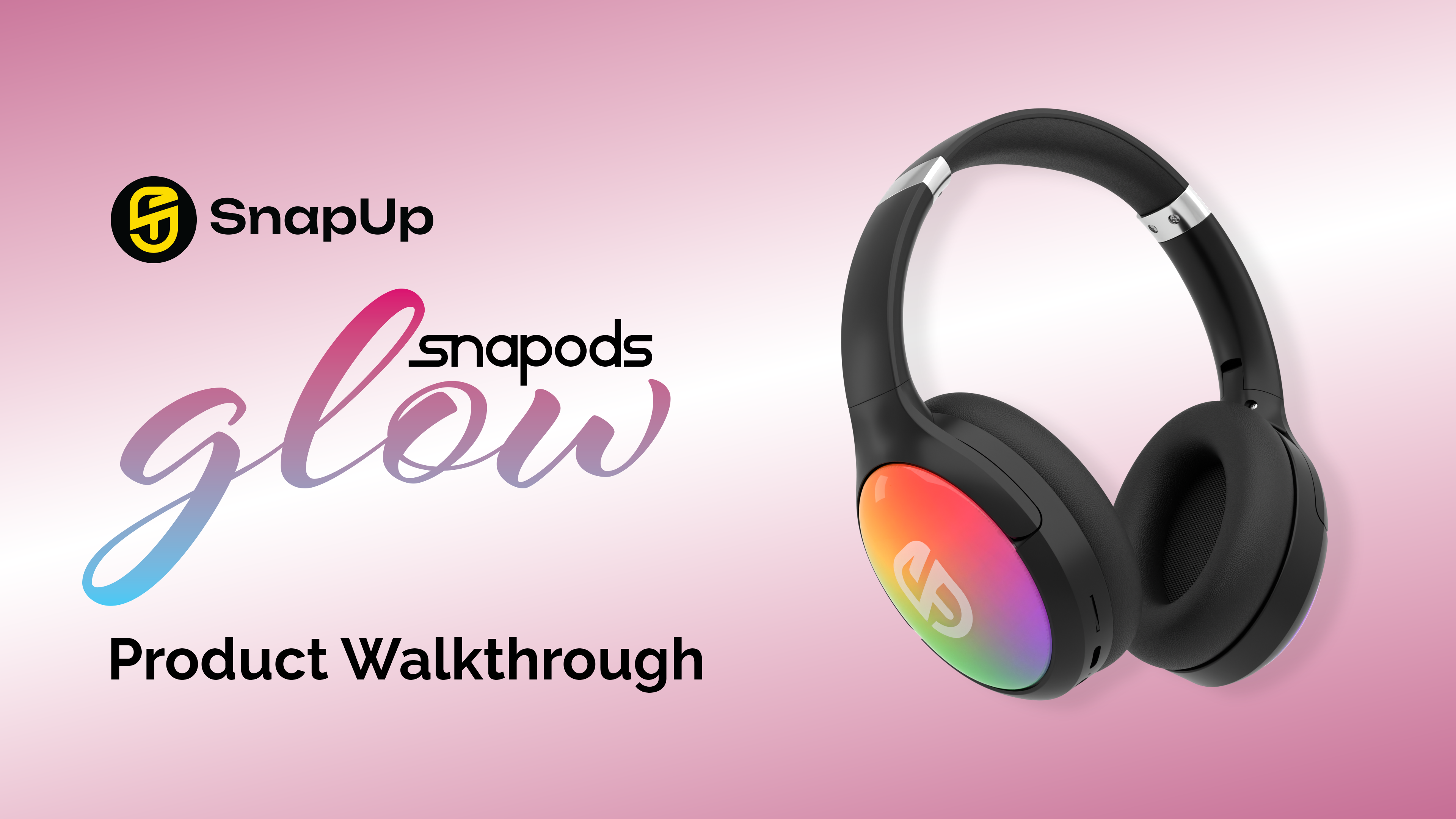 Load video: How to use Snaphead Glow headphone